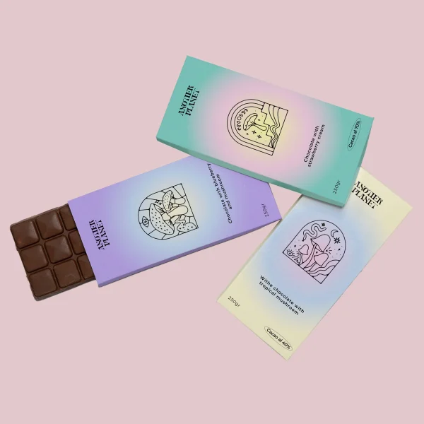 Mushroom Chocolate Bar Packaging - Image 4